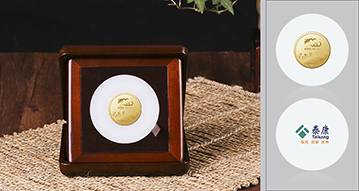 泰康人壽 金鑲玉紀(jì)念章定制